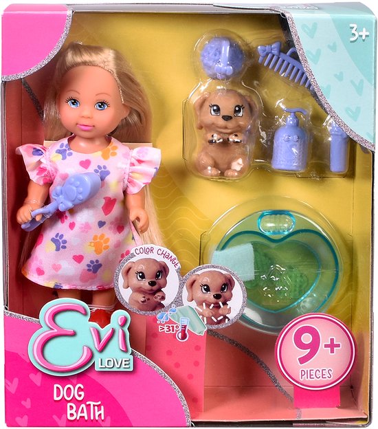 Simba - Evi Love - Pop met hond - bad en accessoires - 105733738 van Simba