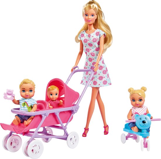 Simba - Steffi Love - Baby World Set - 29 cm - Pop - Vanaf 3 jaar van Merkloos