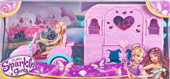 Sparkle Girlz deluxe caravanset van ZURU van Spark