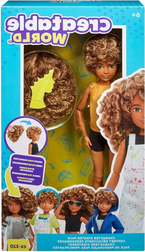 Speelgoedpop - Modepop Meisje - Kinderen Laten Spelen - 13 Buigzame Gewrichten - 30 cm - Blond