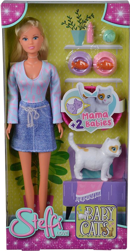 Steffi Love Modepop met Kittens van Simba Toys