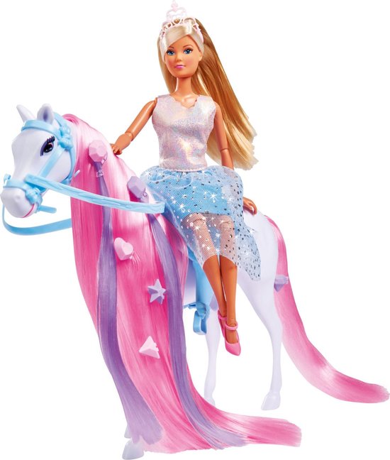 Steffi Love - Paardrijden Prinses - 29 cm - pop - vanaf 3 jaar van Steffi Love