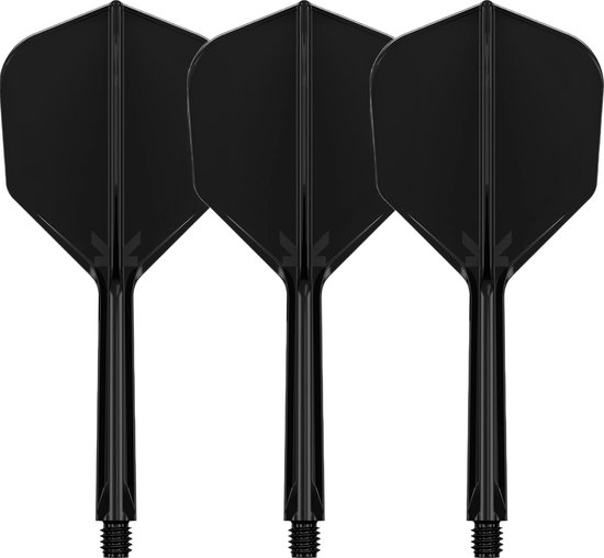 Target K-Flex Black NO6 - Dart Flights - Intermediate van Target