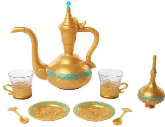 Theeset Alladin en Jasmine - 8-delig van Merkloos