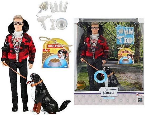 Tienerpop Lucas + Hond met Geluid van Lucas