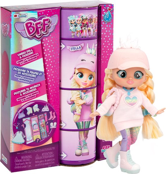 TM Toys - Pop Model doll Stella - Cry Babies BFF Best Friends Forever van Cry Babies BFF