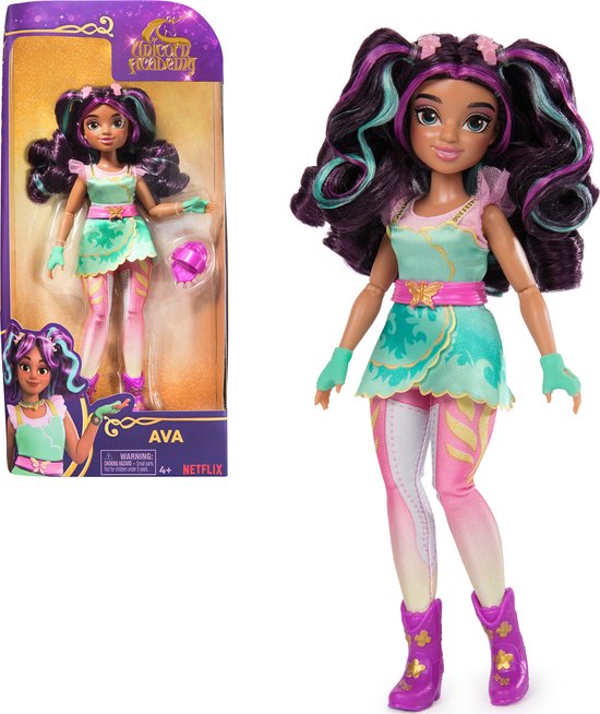Unicorn Academy - Pop Ava - met 7 modeaccessoires en borstel van Unicorn