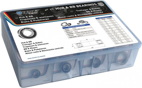 Union Assortimentsdoos kogellagers Hub & BB van Union