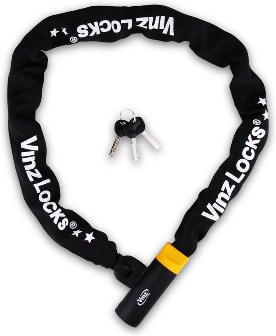 VINZ Salado ART2 goedgekeurd Fietsslot - 120cm (ANWB Slotentest 4/5 sterren) van VINZ