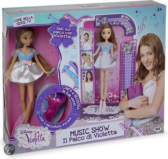 Violetta Fashion Doll - Modepop om te zingen en dansen van Merkloos