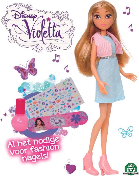 Violetta V Fashion Nail - Inclusief Nagelset - Modepop van Violetta