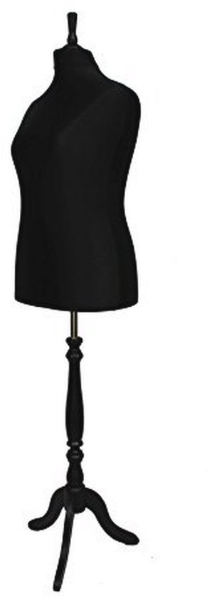Vrouwelijke Dressmaking Dummy Maat 18 - Kleermakers Buste met Houten Statief van Merkloos