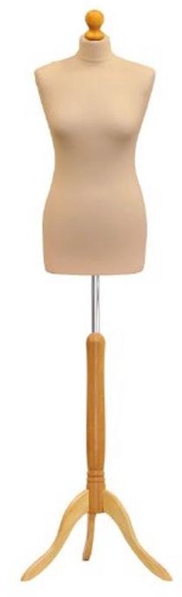 Vrouwelijke Kleermakers Dummy Buste - Maat 8/10 voor Naaisters en Mode Studenten van Merkloos