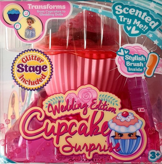 Wedding Edition Cupcake Surprise-verschillende uitvoeringen van Toi-Toys