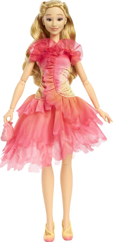 Wicked Glinda - Met korte roze jurk - Modepop van WICKED
