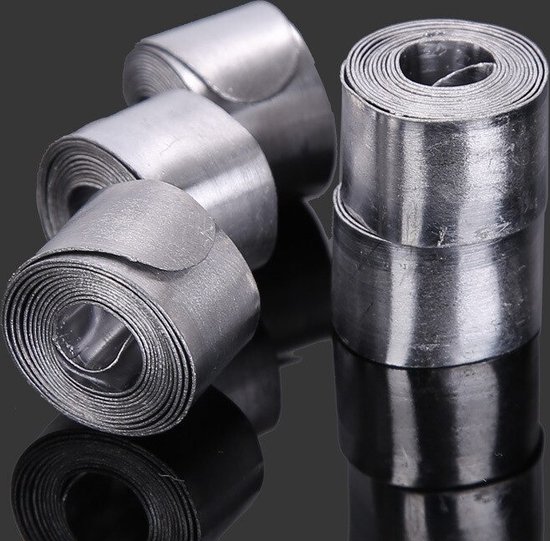 WiseGoods Luxe Loodband Vissen - Lood - Hengelsport - Loodveter - Visspullen - Vishengel Accessoires - Hobby - Outdoor - 0.5mm van WiseGoods