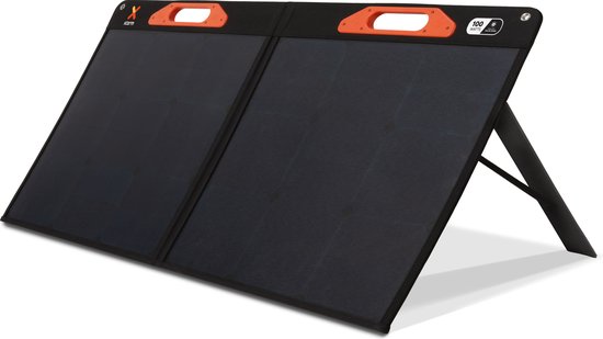 Xtorm / Draagbaar zonnepaneel - Solar panel / Geschikt voor outdoor - 100W - Zwart van Xtorm