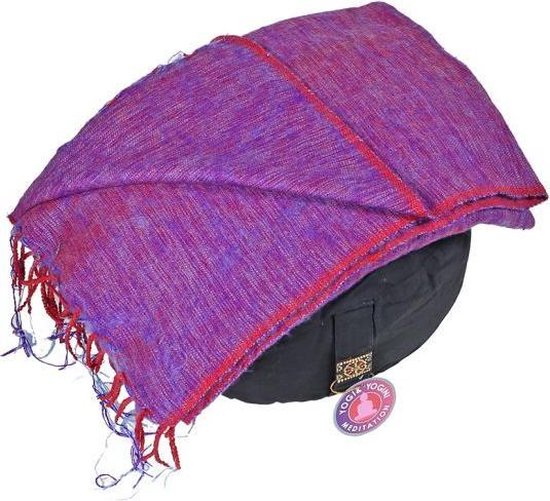 Yoga deken effen - violet van Yogitri